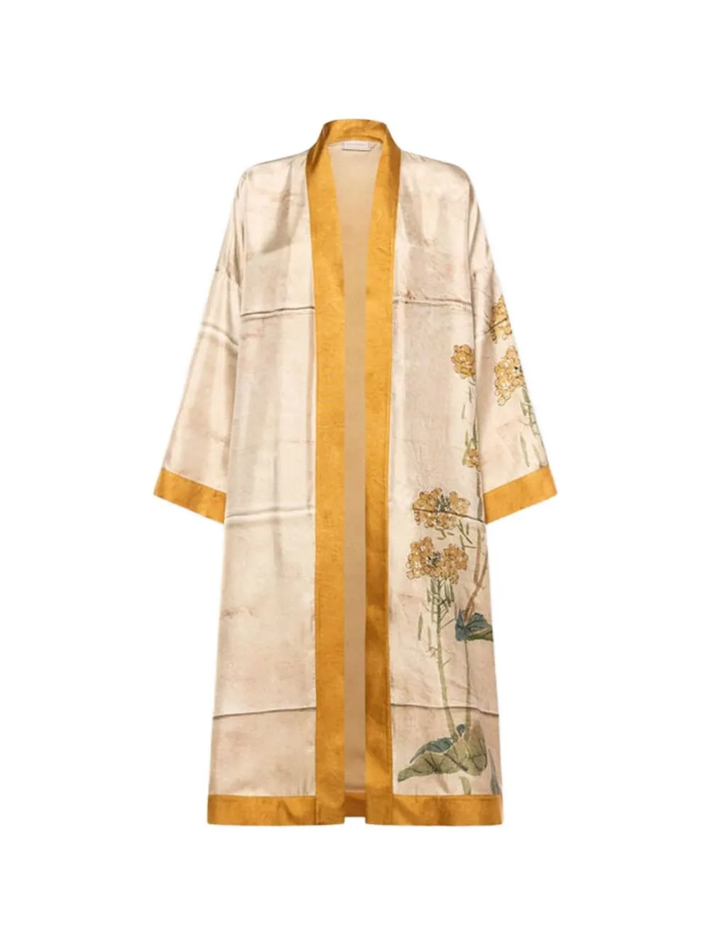 Printed Silk Kimono sold by Wanan Luxury