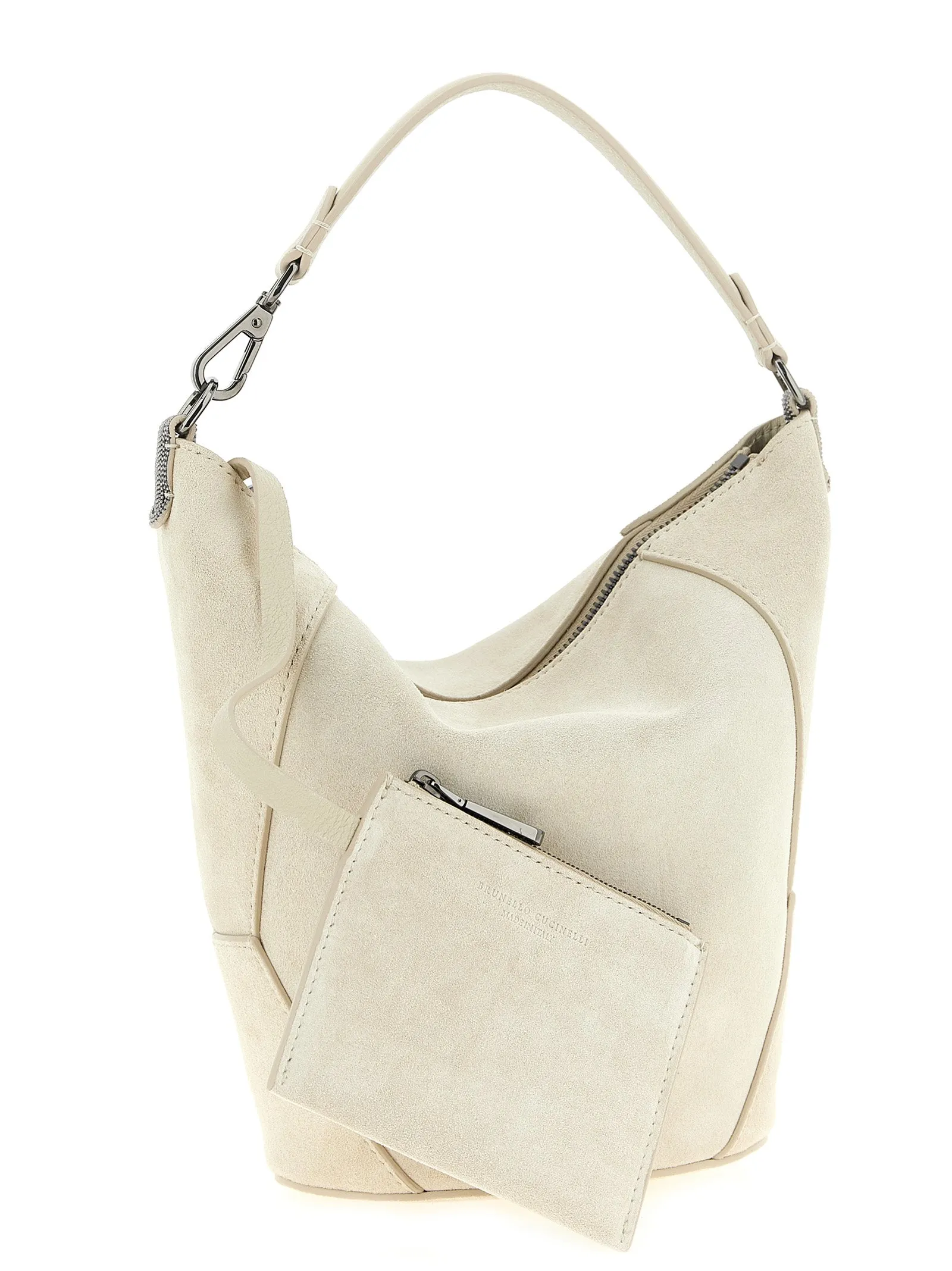 Suede Handbag Hand Bags White sold by Wanan Luxury product image thumbnail 3