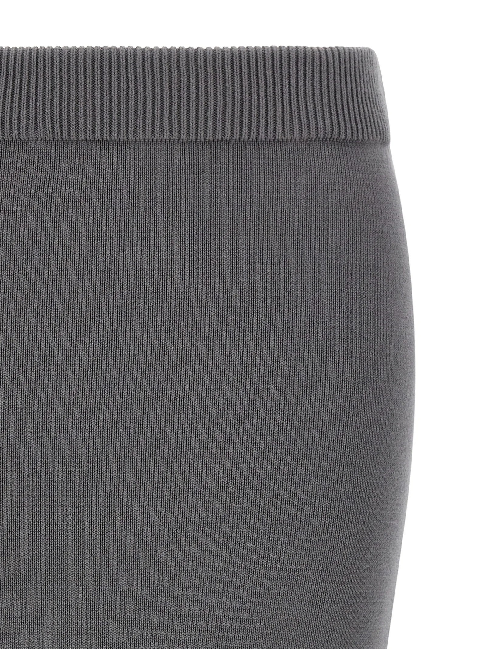 'Raw Knit Skirt Gray sold by Wanan Luxury product image thumbnail 3