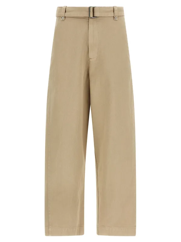 Gully Pants Beige made by Entire Studios