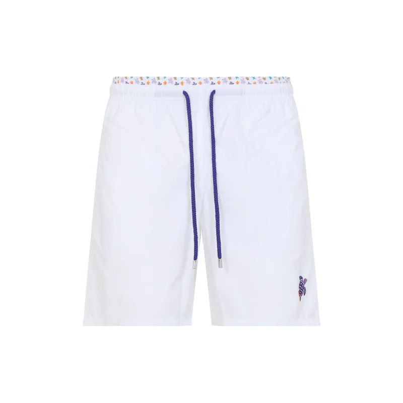 Swim Shorts White made by Vilebrequin