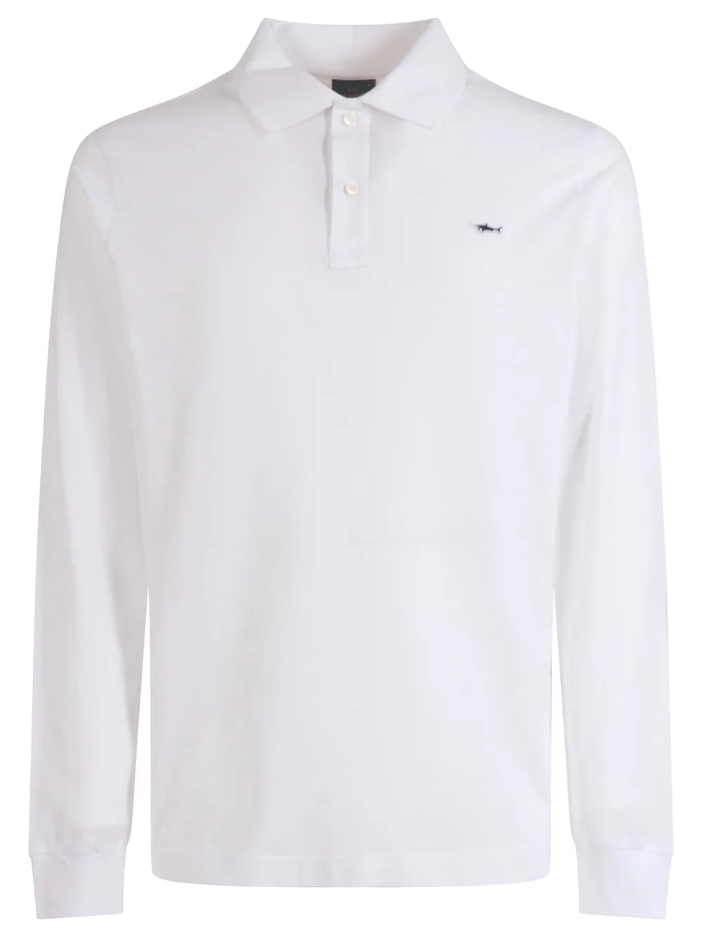 Long-Sleeve Cotton Polo Shirt sold by Wanan Luxury