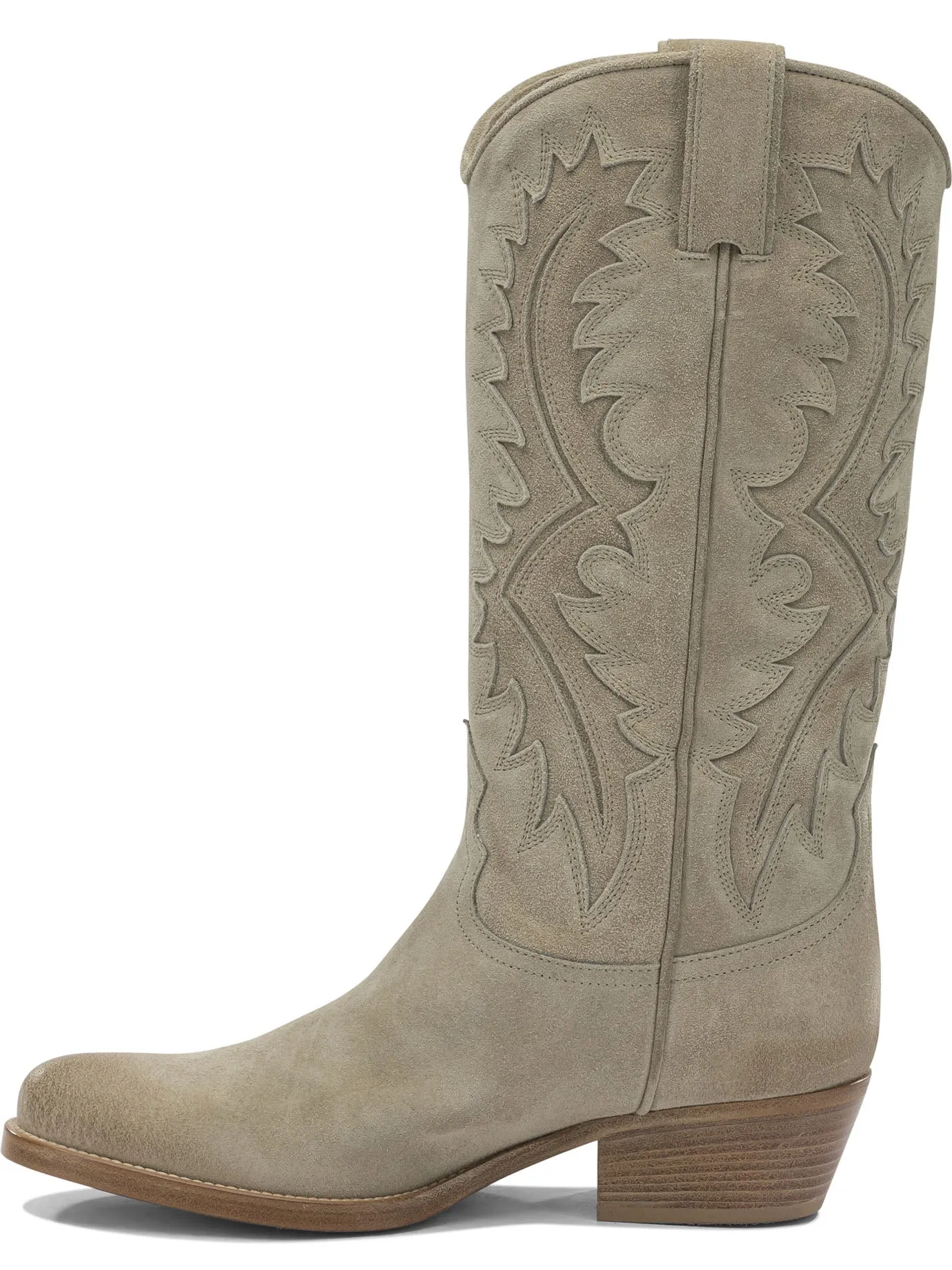 Leather Cowboy Boots Boots And Ankle Boots Beige sold by Wanan Luxury product image thumbnail 3