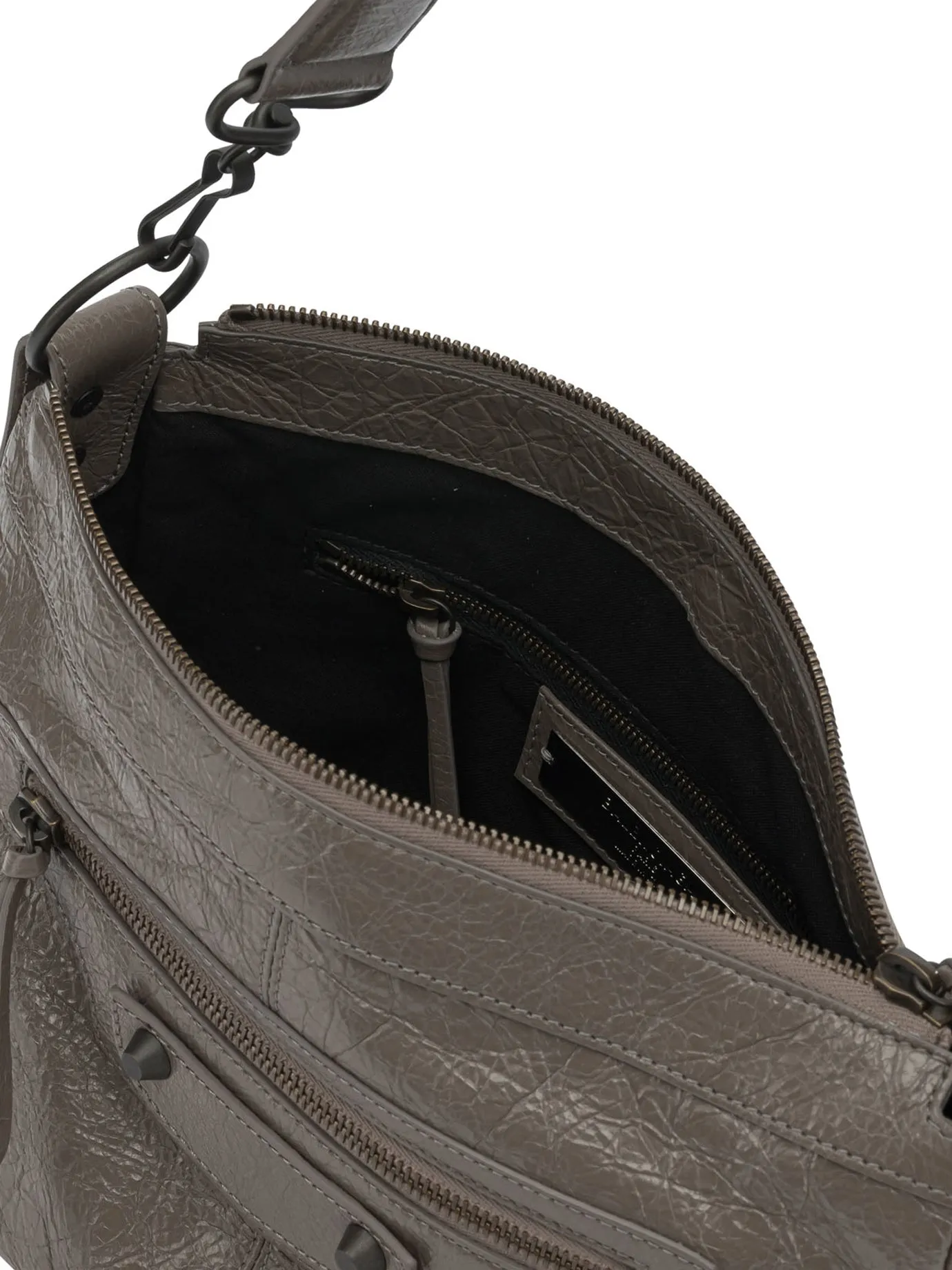 Le City Moto Shoulder Bags Grey sold by Wanan Luxury product image thumbnail 5