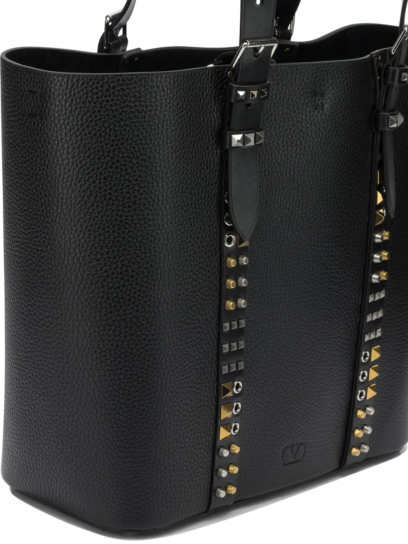 Rock Stud Handbags Black sold by Wanan Luxury product image thumbnail 4