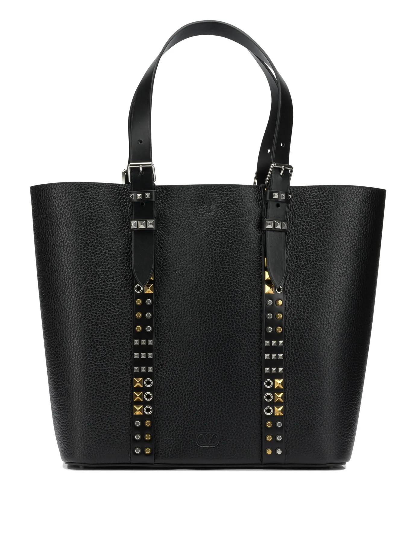 Rock Stud Handbags Black sold by Wanan Luxury