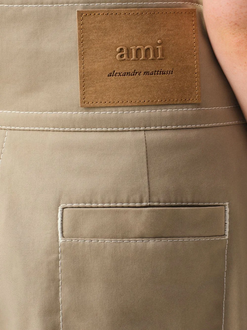 Trousers Beige Taupe sold by Wanan Luxury product image thumbnail 3