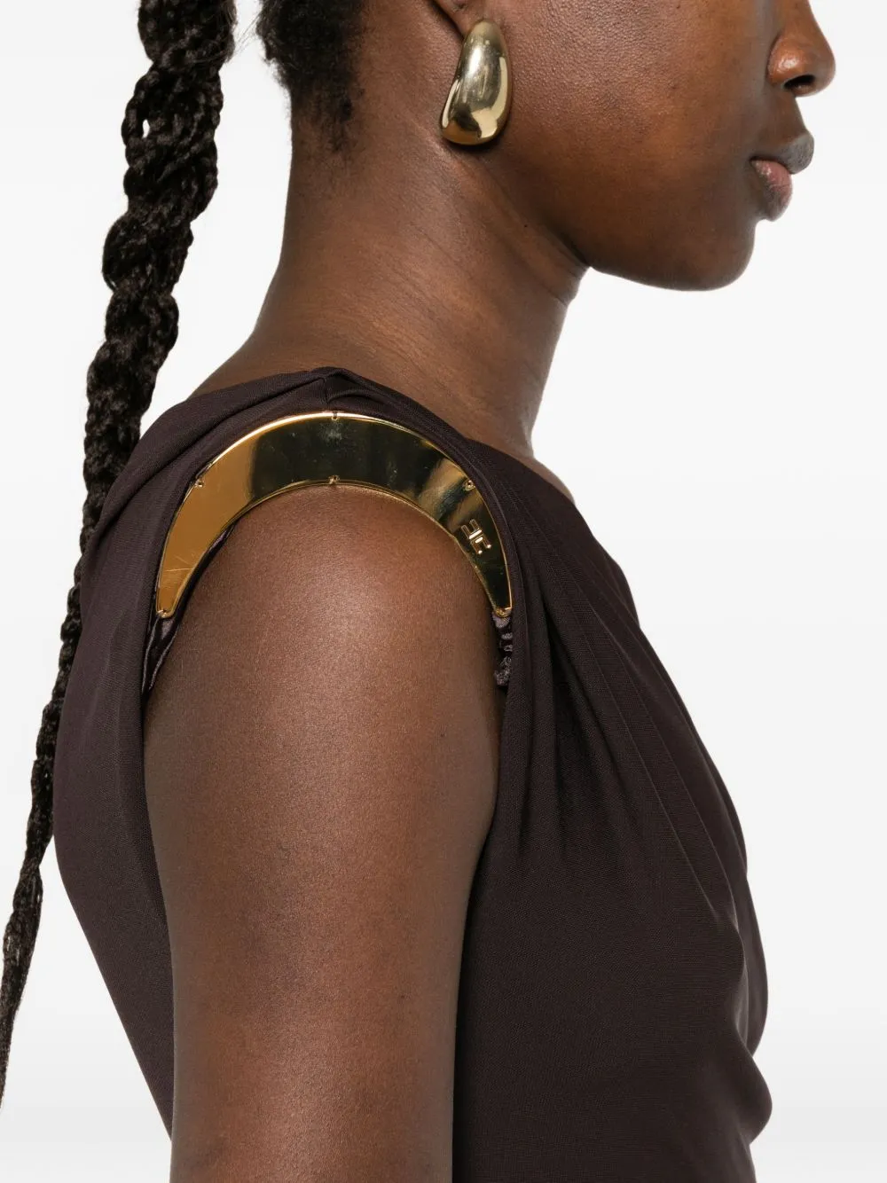 Dresses Dark Chocolate sold by Wanan Luxury product image thumbnail 4