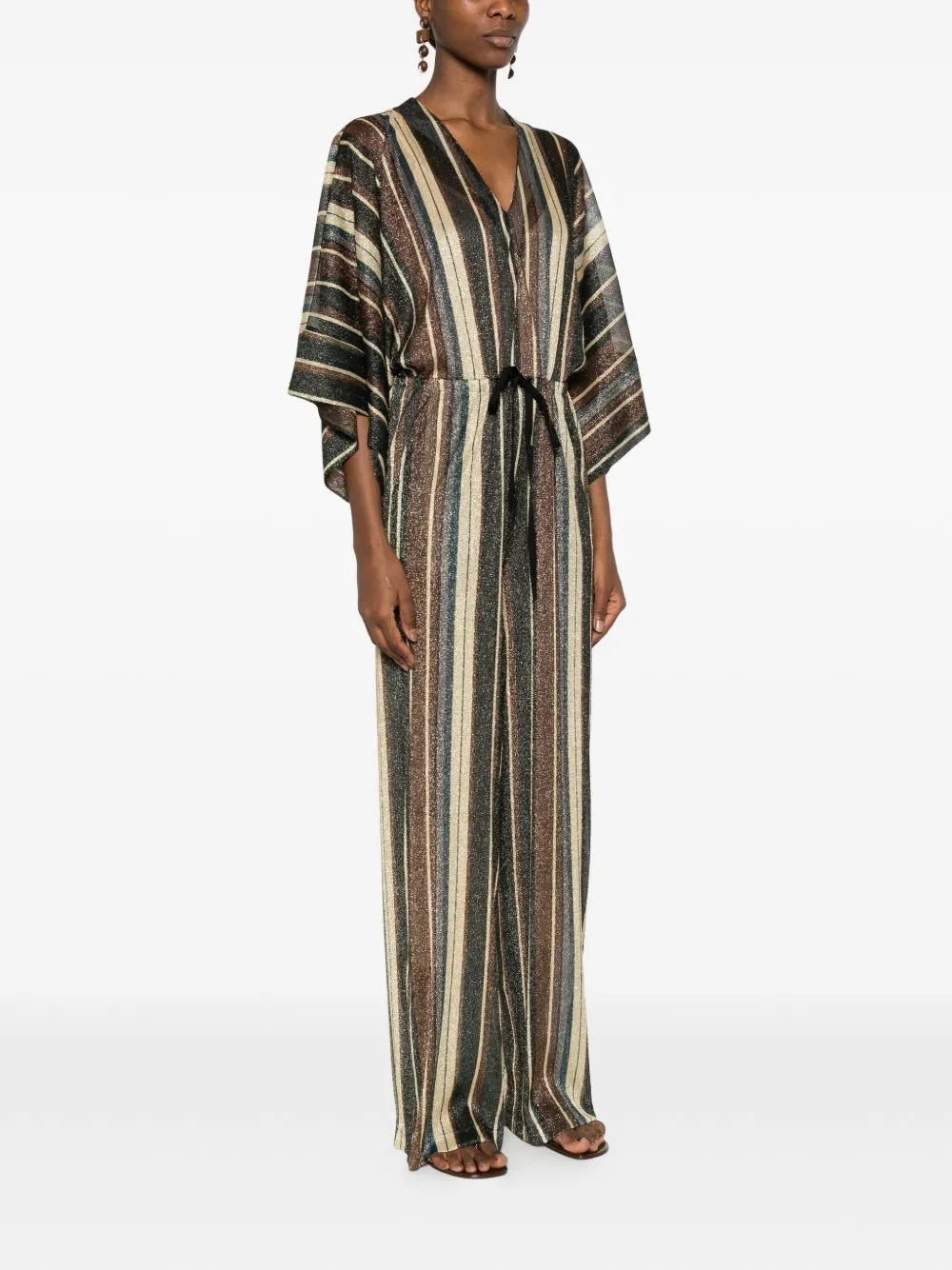 Striped Long Jumpsuit sold by Wanan Luxury product image thumbnail 3