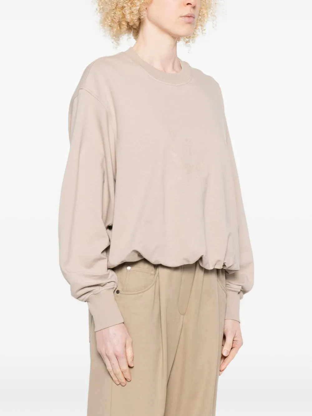 Cotton Crewneck Sweatshirt sold by Wanan Luxury product image thumbnail 4