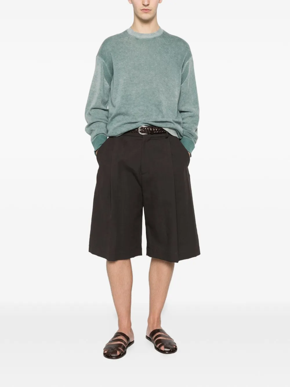 Wool Crewneck Sweater sold by Wanan Luxury product image thumbnail 2