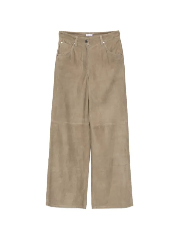 Leather Trousers made by Brunello Cucinelli