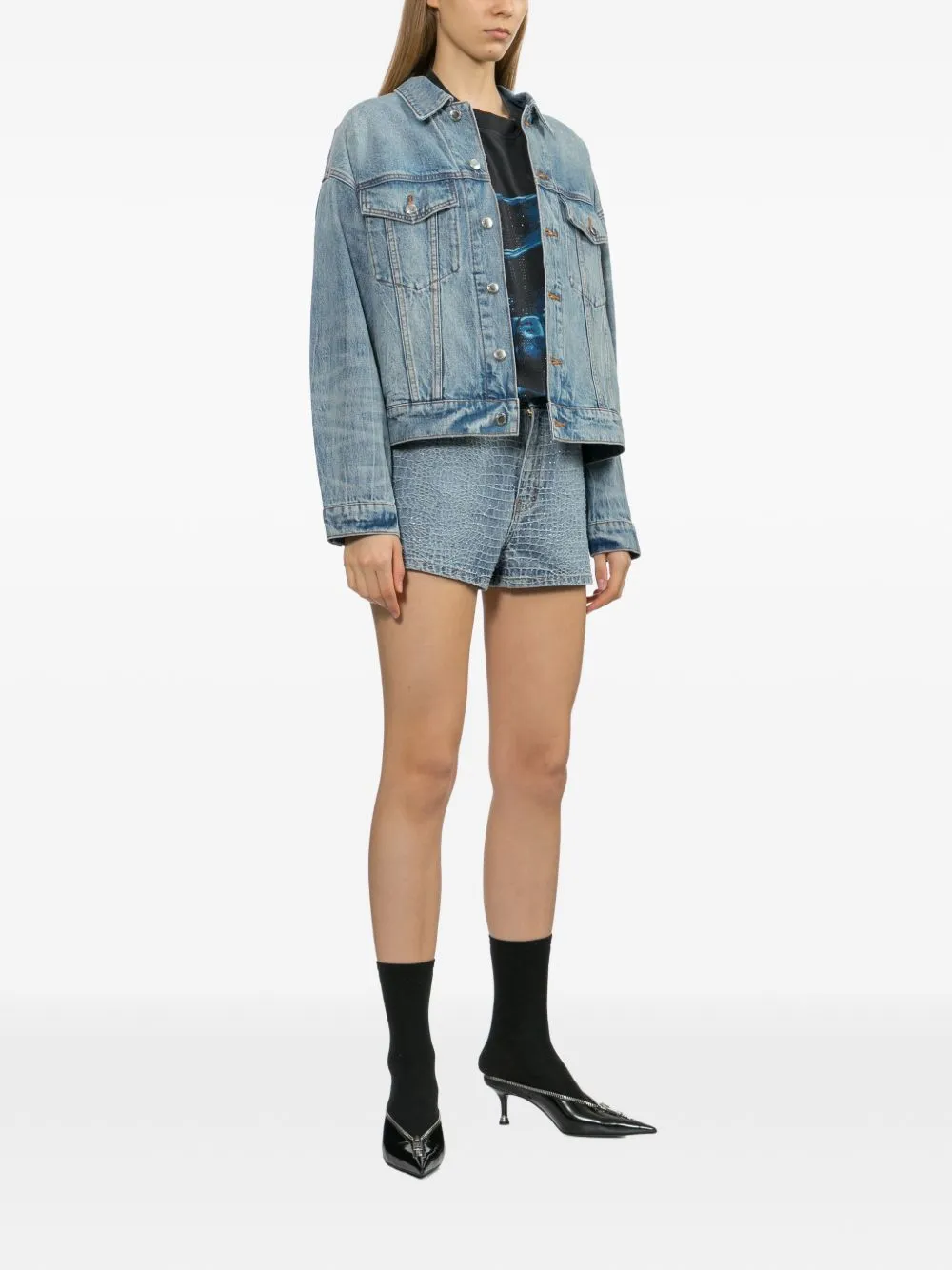 Shorts Blue And Green sold by Wanan Luxury product image thumbnail 4