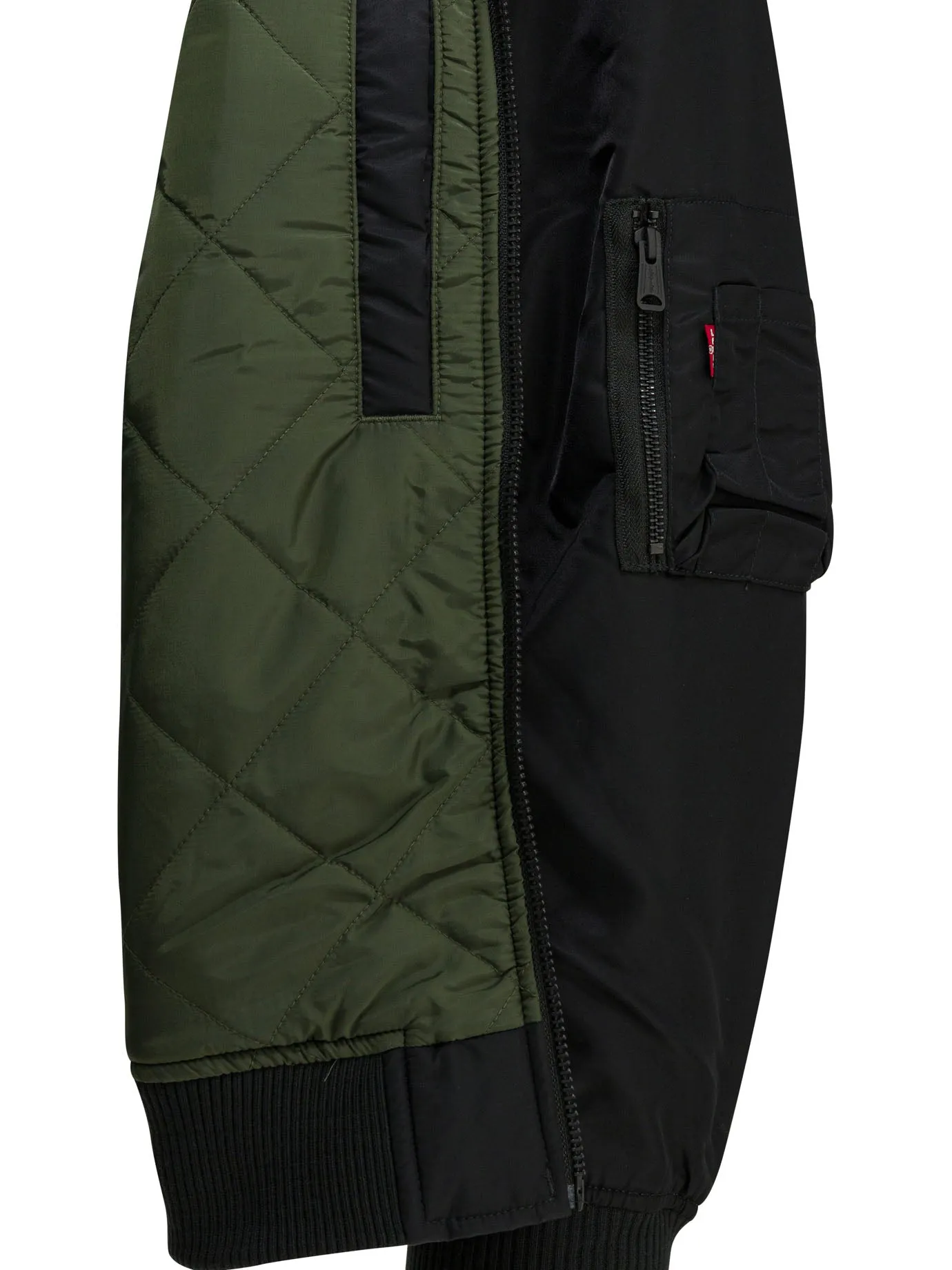 Long-Sleeved Bomber Jacket Jackets And Coats Black sold by Wanan Luxury product image thumbnail 4