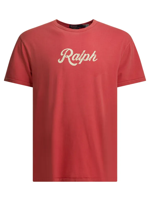 Crew-Neck T-Shirt With Logo T-Shirts Red made by Polo by Ralph Lauren