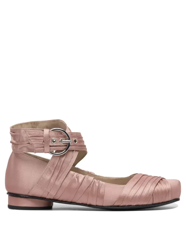 Volant Ballerinas Pink sold by Wanan Luxury