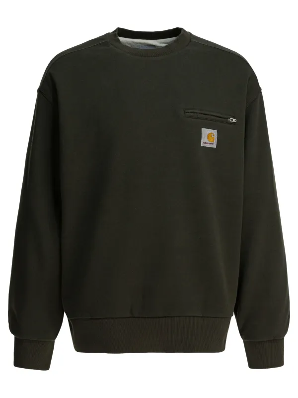 Detroit Sweatshirts Green made by Carhartt WIP