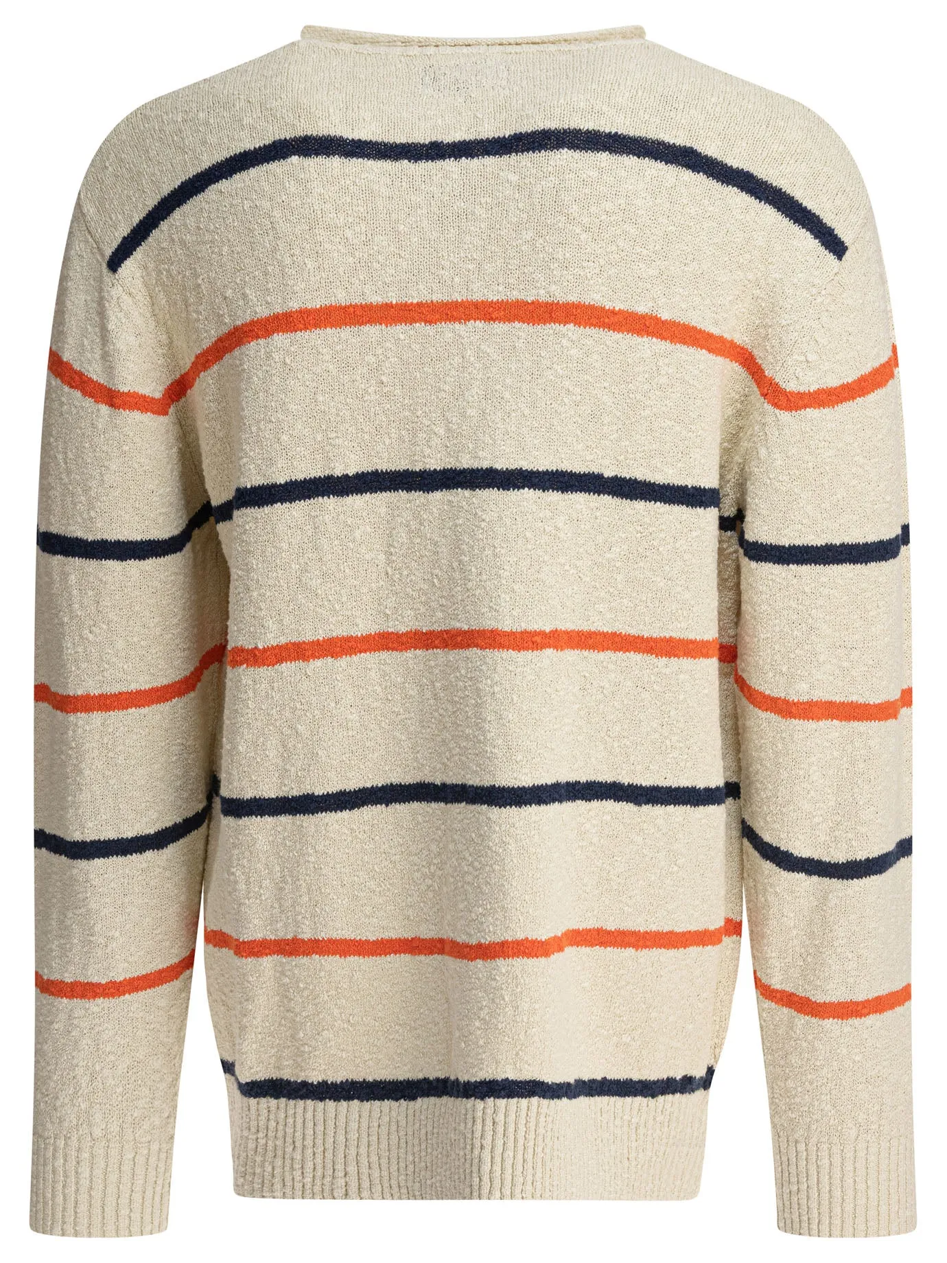 Striped Crewneck Sweater Knitwear White sold by Wanan Luxury product image thumbnail 2