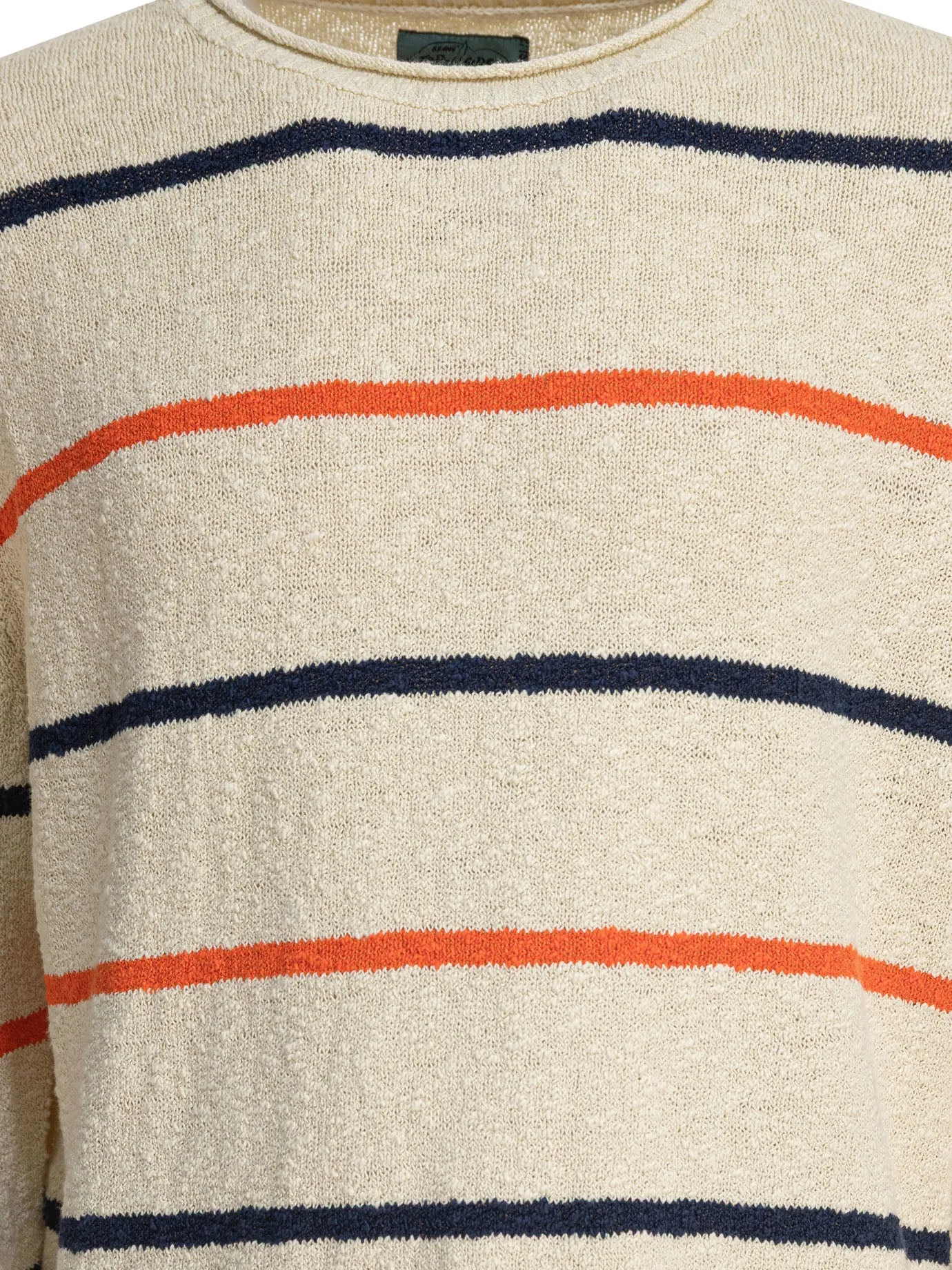 Striped Crewneck Sweater Knitwear White sold by Wanan Luxury product image thumbnail 3