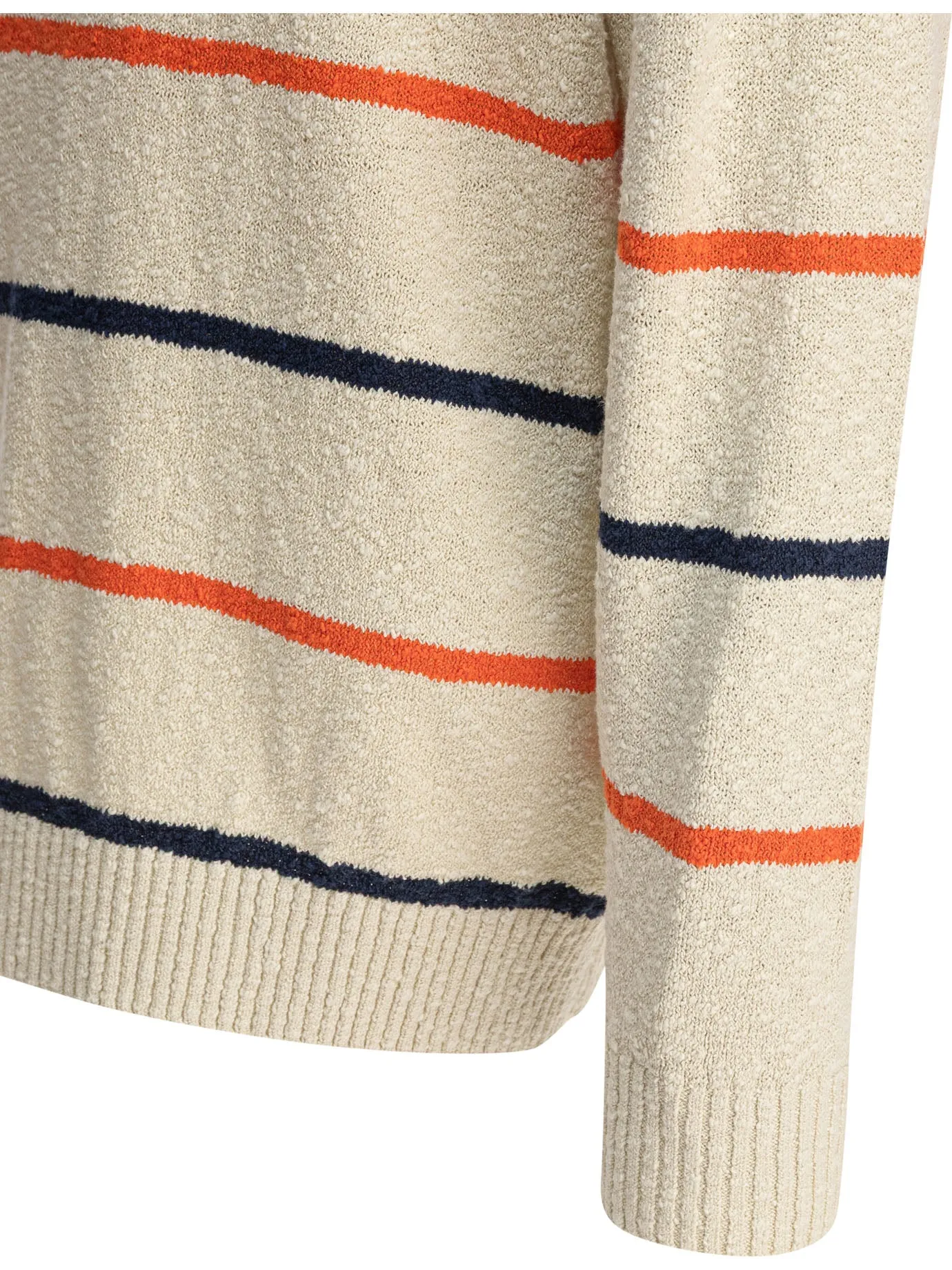 Striped Crewneck Sweater Knitwear White sold by Wanan Luxury product image thumbnail 4