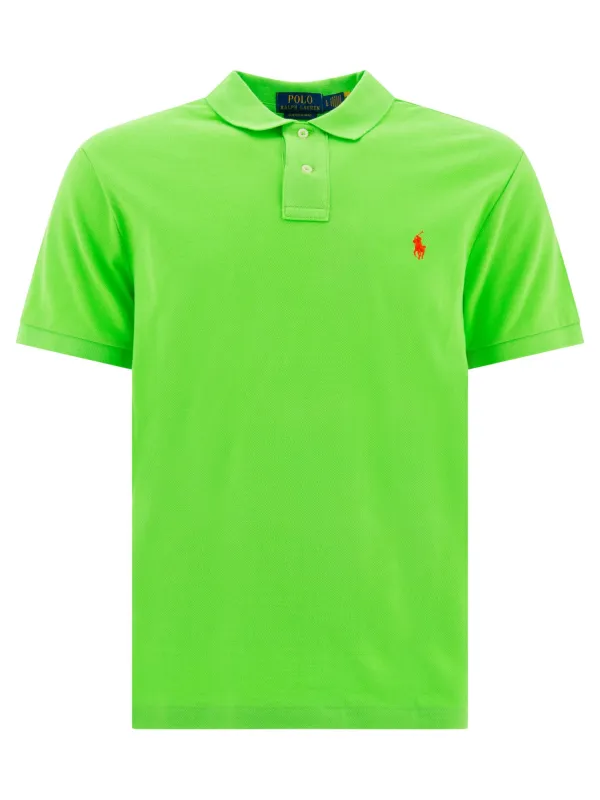 Pique Polo Shirt Polo Shirts Green made by Polo by Ralph Lauren