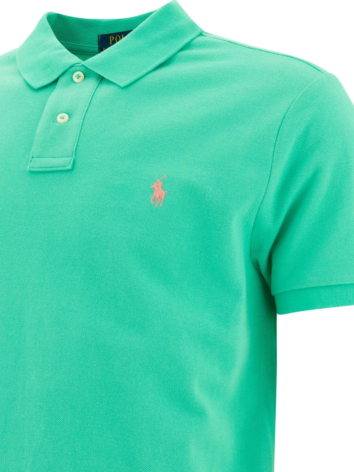 Pique Polo Shirt Polo Shirts Green sold by Wanan Luxury product image thumbnail 4