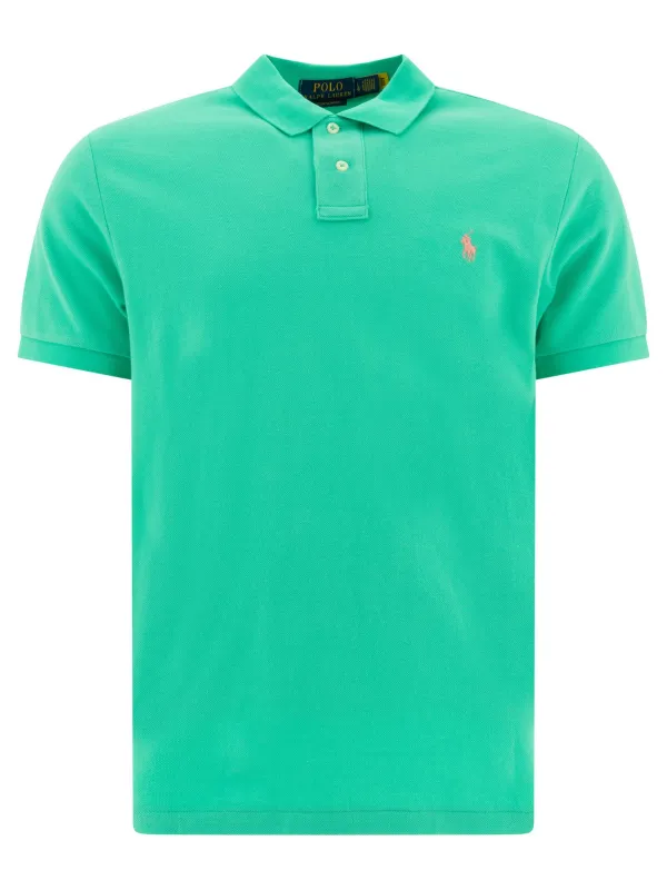 Pique Polo Shirt Polo Shirts Green sold by Wanan Luxury