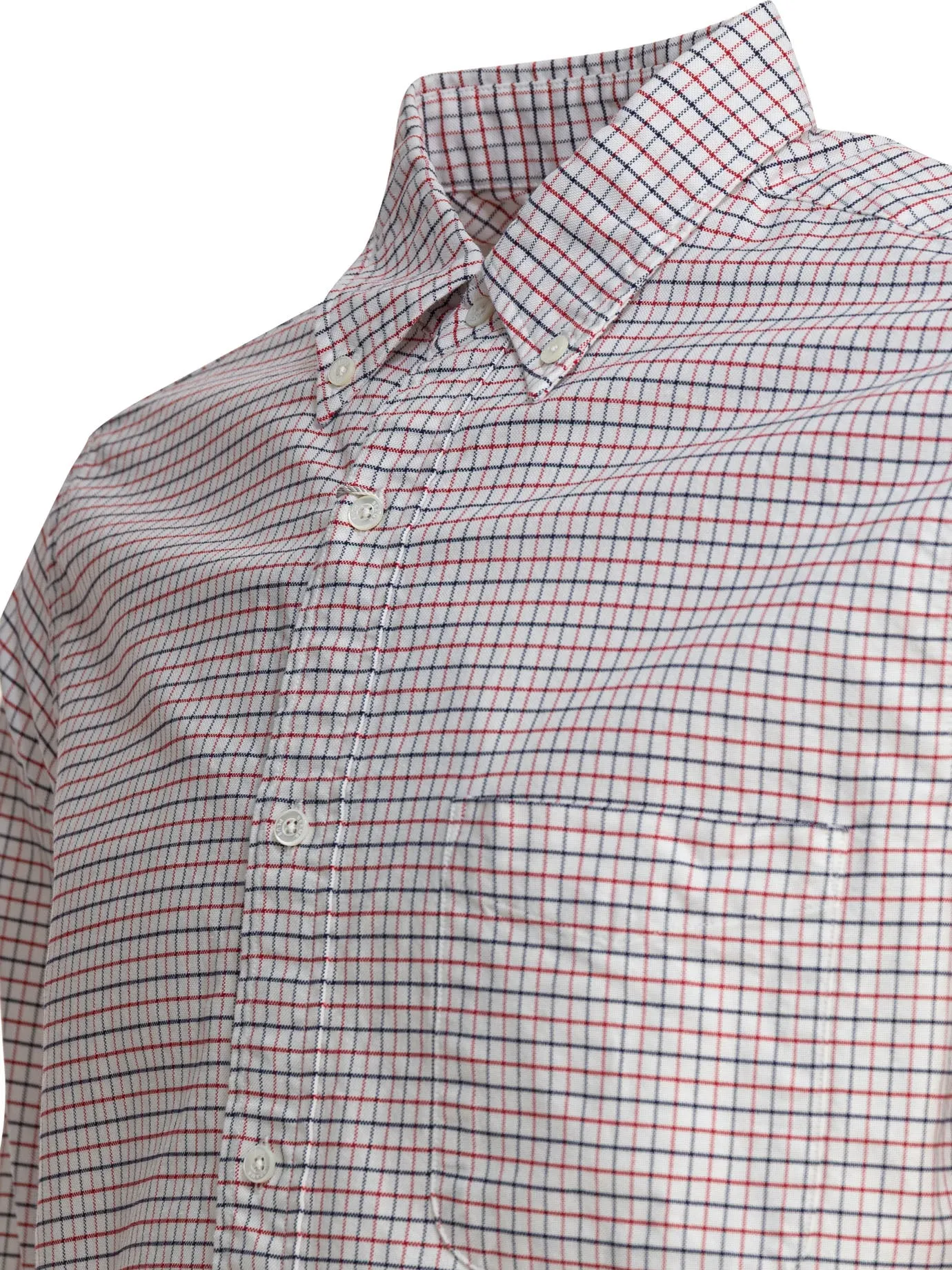 Oxford Tattersall Shirts White sold by Wanan Luxury product image thumbnail 4