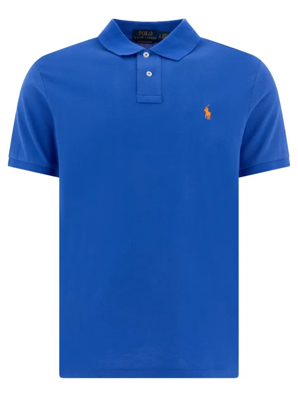 Pique Polo Shirt Polo Shirts Blue made by Wanan Luxury