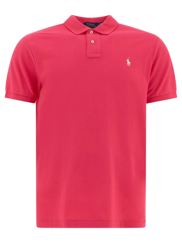 Pique Polo Shirt Polo Shirts Pink sold by Wanan Luxury