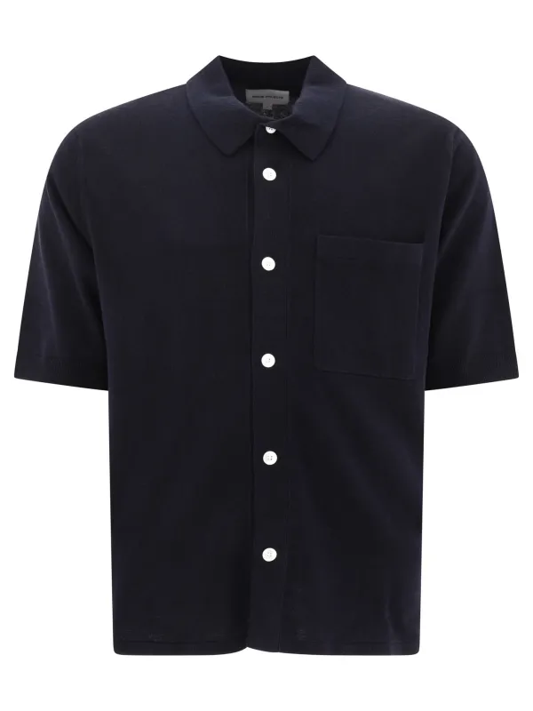 Rollo Shirts Blue made by Norse Projects