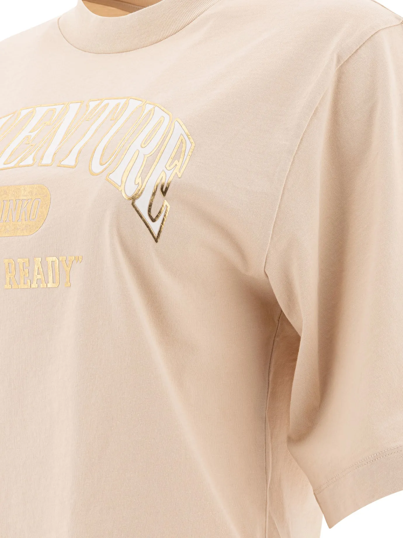 T-Shirts Beige sold by Wanan Luxury product image thumbnail 4