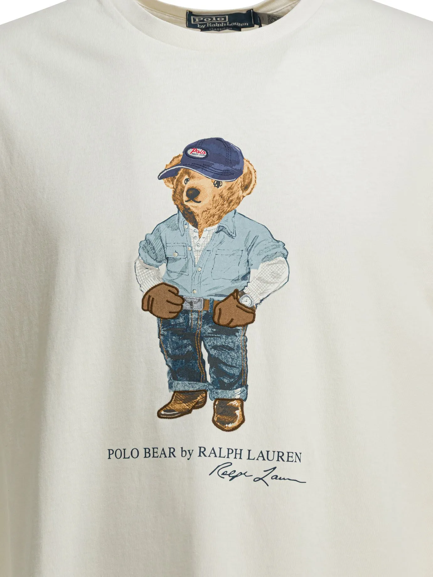 Polo Bear T-Shirts White sold by Wanan Luxury product image thumbnail 3