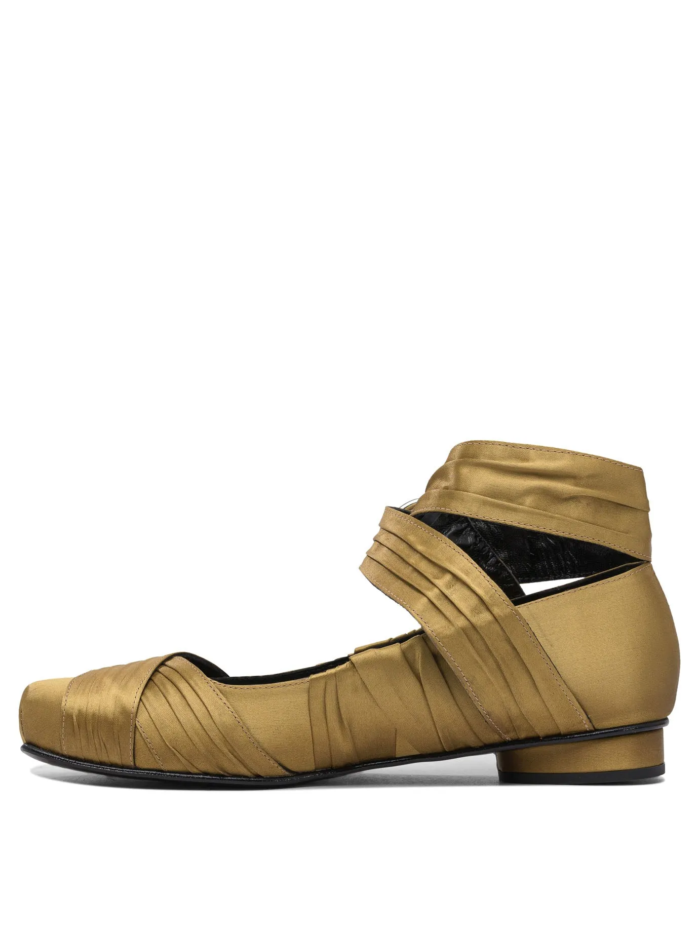 Volant Ballerinas Gold sold by Wanan Luxury product image thumbnail 2