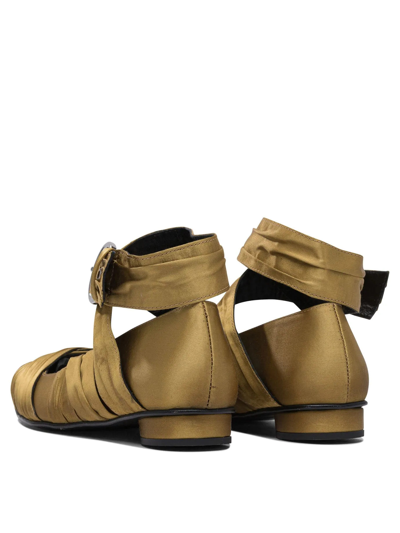 Volant Ballerinas Gold sold by Wanan Luxury product image thumbnail 3