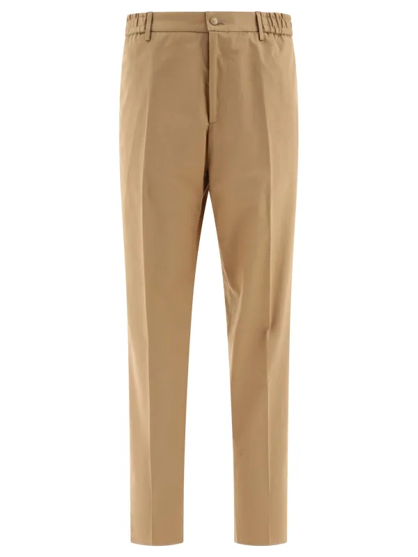 Garcon Trousers Beige sold by Wanan Luxury