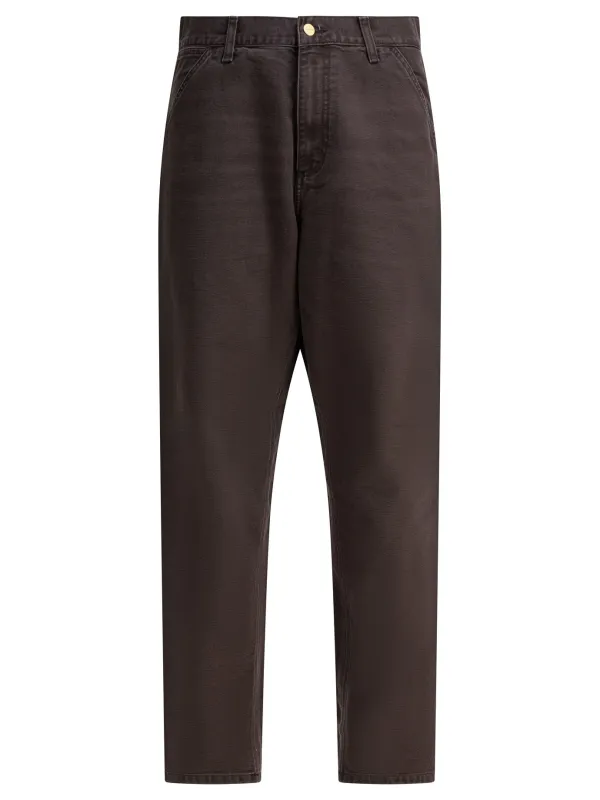 Single Knee Trousers Brown sold by Wanan Luxury