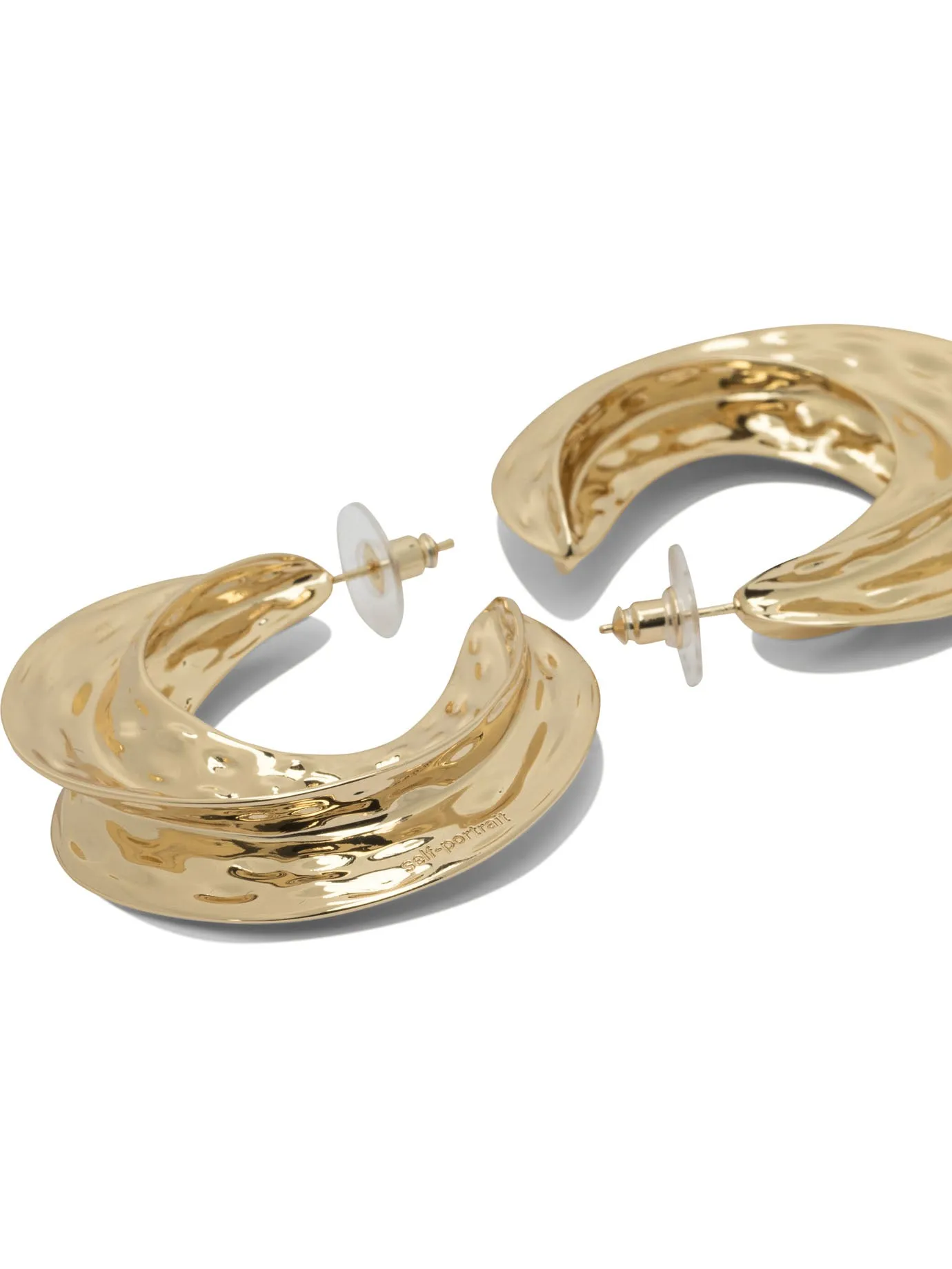 Hoop Earrings Jewels Gold sold by Wanan Luxury product image thumbnail 2
