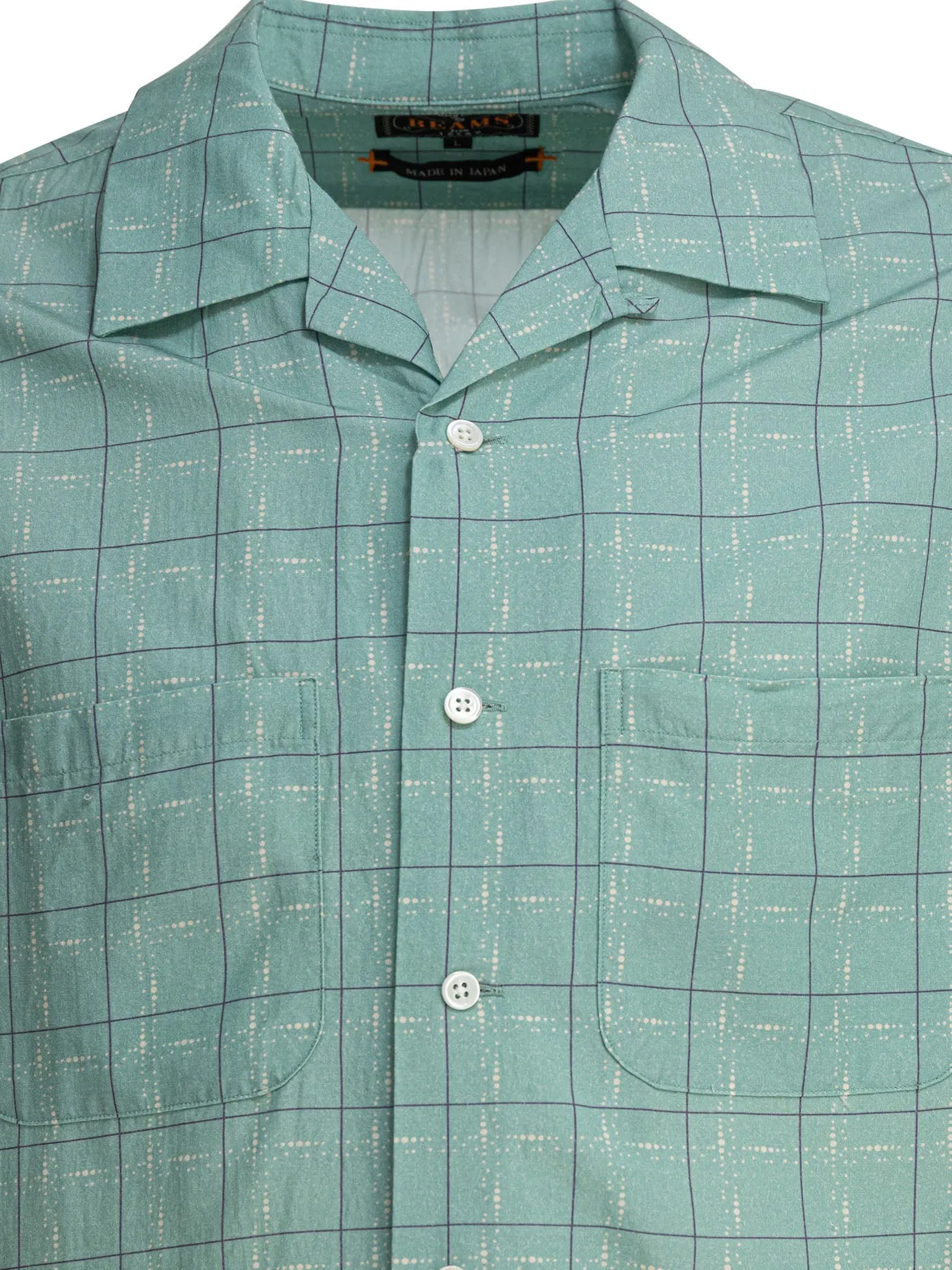 Camp Collar Shirt Shirts Green sold by Wanan Luxury product image thumbnail 3