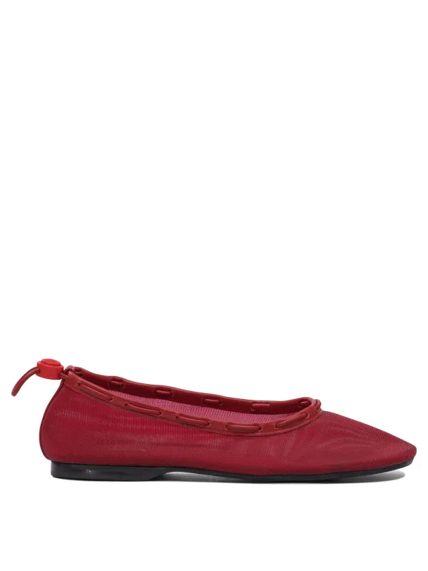 Gill Ballerinas Red sold by Wanan Luxury