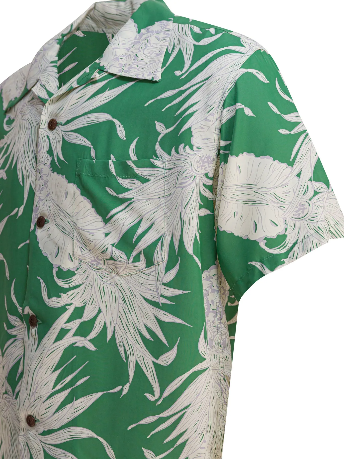 Island Pineapple Shirts Green sold by Wanan Luxury product image thumbnail 4