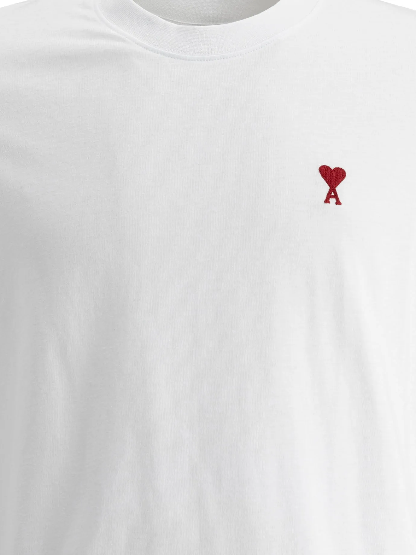 Crew-Neck T-Shirt With Logo T-Shirts White sold by Wanan Luxury product image thumbnail 3