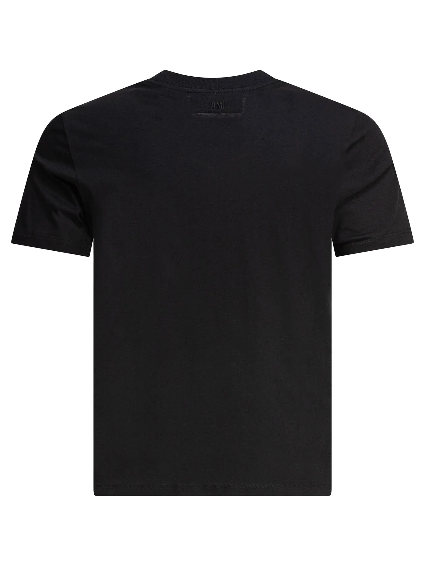 Crew-Neck T-Shirt With Logo T-Shirts Black sold by Wanan Luxury product image thumbnail 2