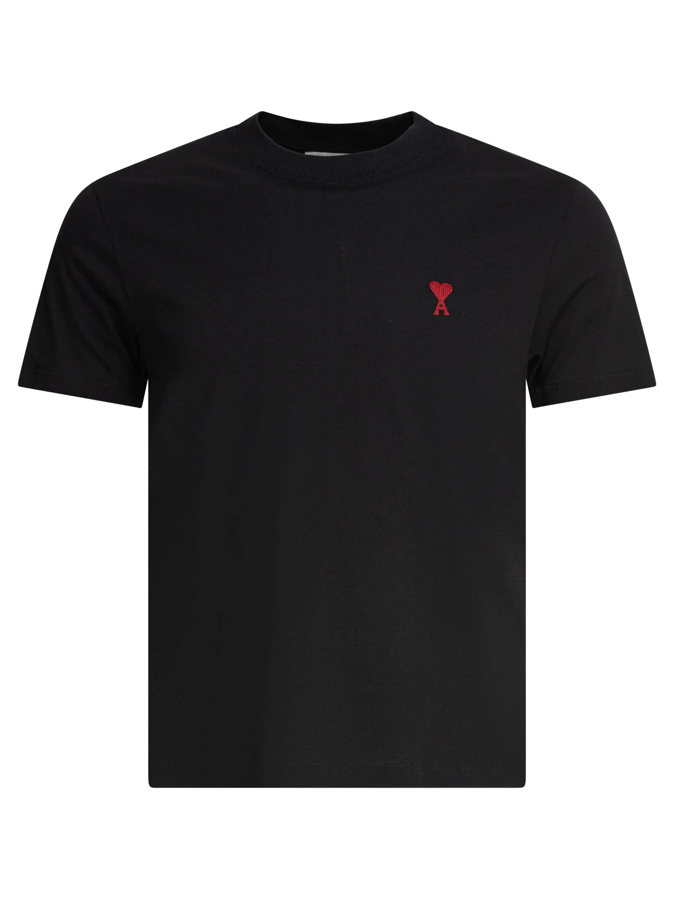 Crew-Neck T-Shirt With Logo T-Shirts Black sold by Wanan Luxury