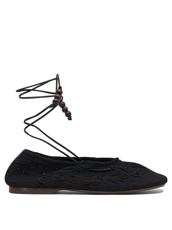 Rosemary Ballerinas Black sold by Wanan Luxury