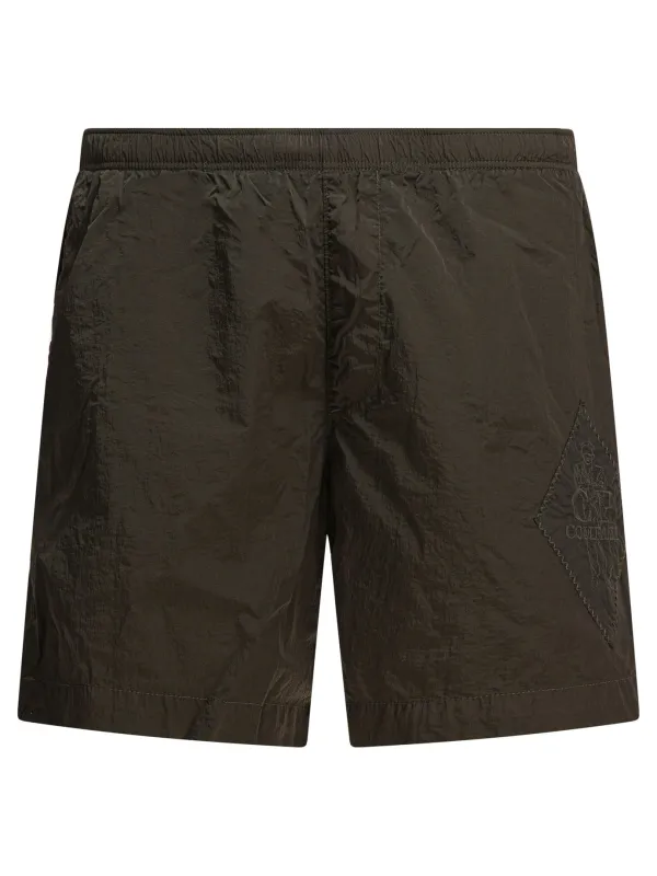 Eco-Chrome R Swimwear Brown made by C.P. Company
