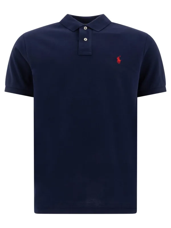 Pique Polo Shirt Polo Shirts Blue sold by Wanan Luxury