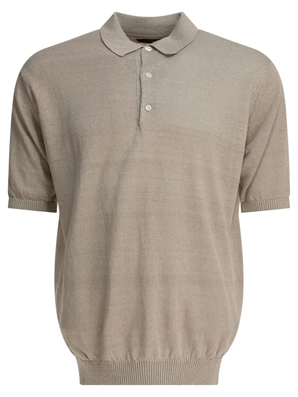 Hemp Polo Shirt Polo Shirts Grey sold by Wanan Luxury