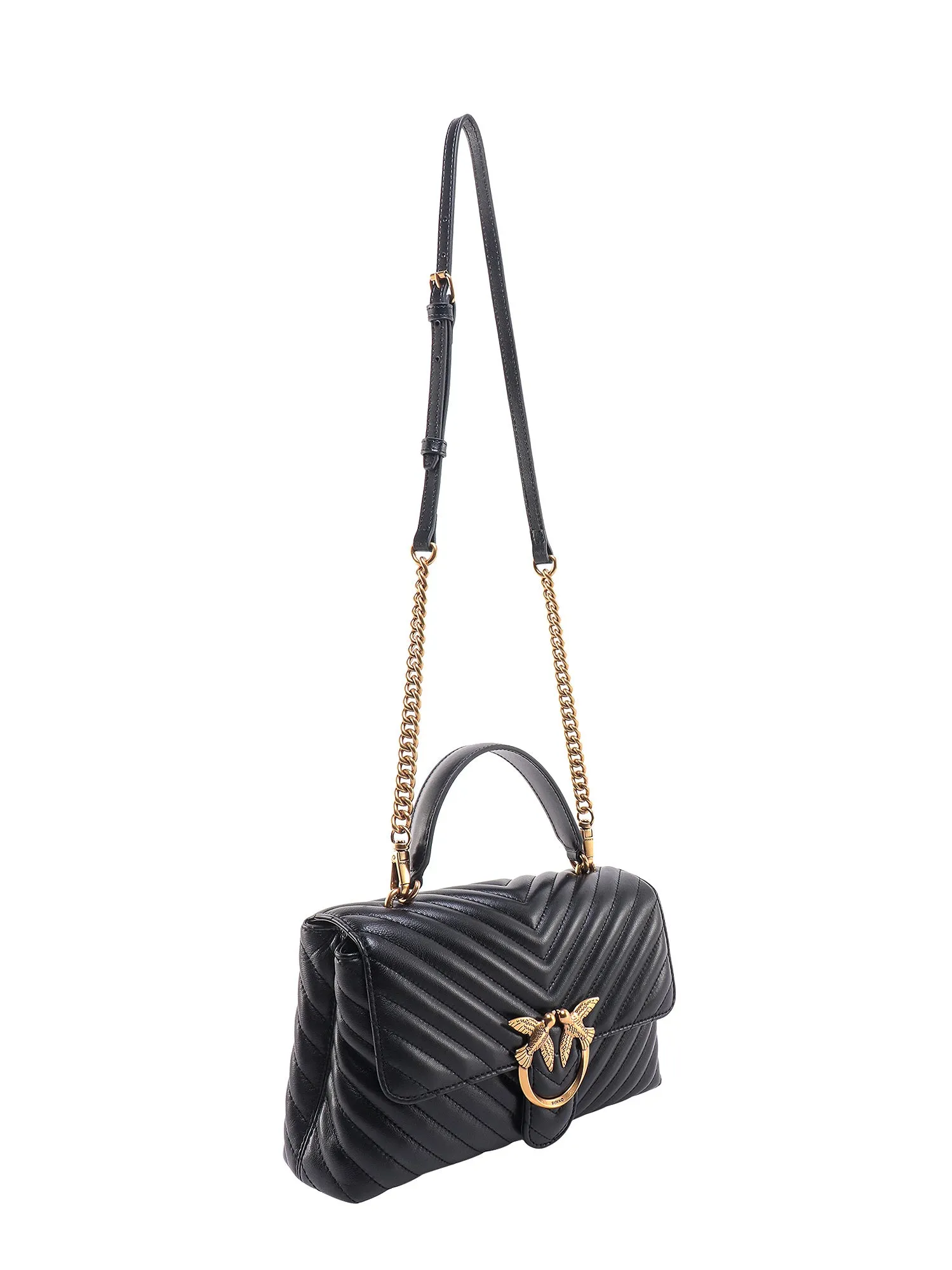 Love Lady Matelassã© Leather Handbag With Love Birds Buckle sold by Wanan Luxury product image thumbnail 4