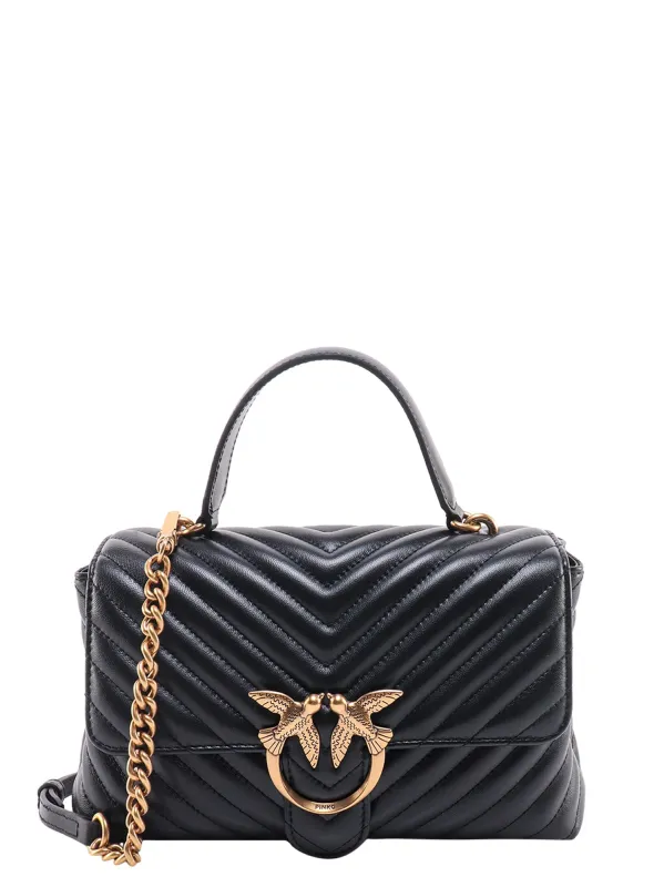 Love Lady Matelassã© Leather Handbag With Love Birds Buckle made by Pinko